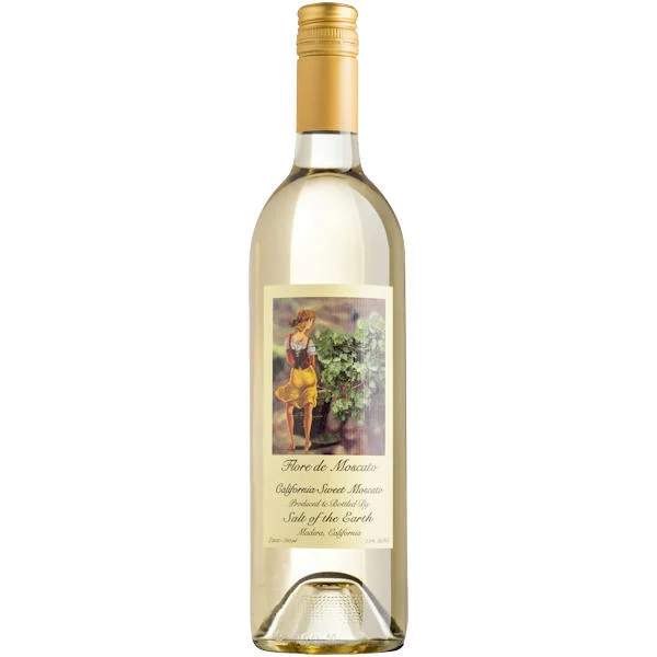12 Bottle Case Salt of the Earth Flore de Moscato California Sweet Moscato w/ Shipping Included