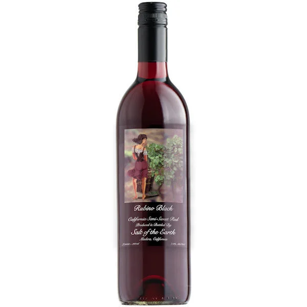 Salt of the Earth Moscato Rubino BLACK California Sweet Red Moscato