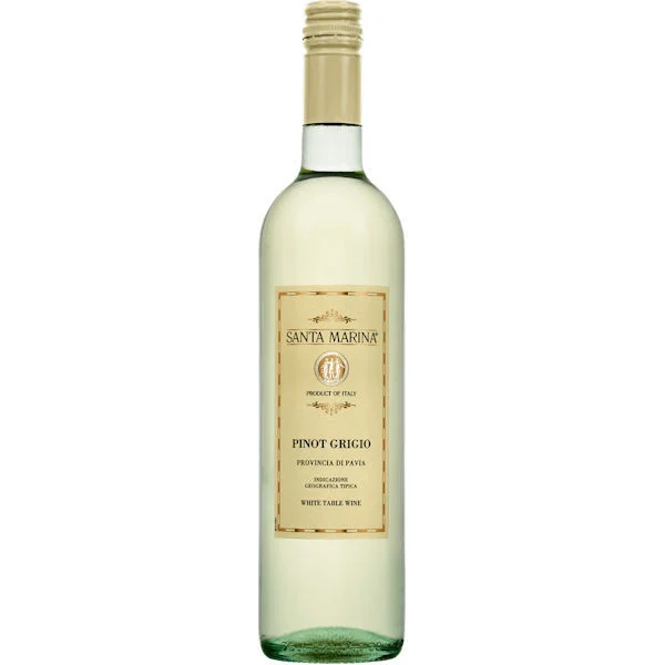 12 Bottle Case Santa Marina Pinot Grigio Provencia de Pavia IGT 2025 w/ Shipping Included