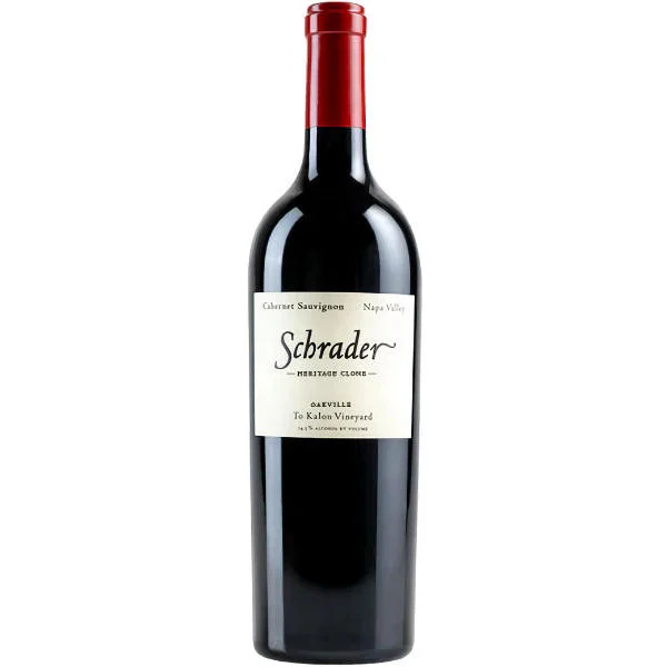 Schrader Heritage Clone To Kalon Vineyard Oakville Napa Cabernet 2022