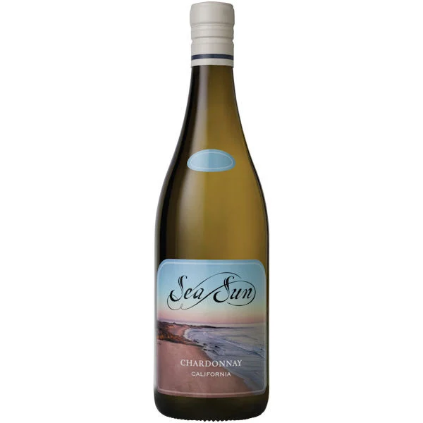 12 Bottle Case Sea Sun California Chardonnay 2024 w/ Shipping Included