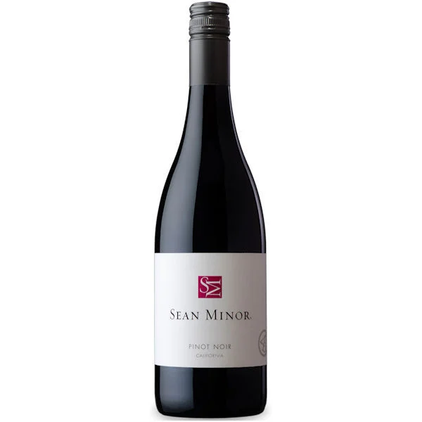 12 Bottle Case Sean Minor 4B California Pinot Noir 2022 Rated 90WE BEST BUY w/ Shipping Included