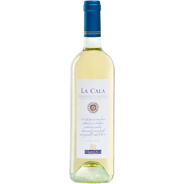 12 Bottle Case Sella & Mosca La Cala Vermentino di Sardegna DOC 2024 Rated 91JS w/ Shipping Included