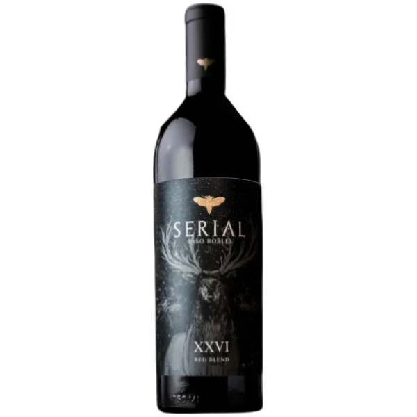 12 Bottle Case Serial Paso Robles Red Blend 2022 w/ Shipping Included