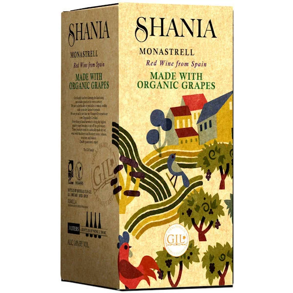 Shania Monastrell Bag in a Box 3L (Spain)