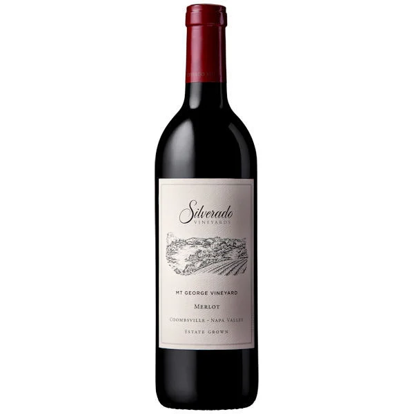 Silverado Mt George Vineyard Coombsville-Napa Merlot 2021 Rated 93JS