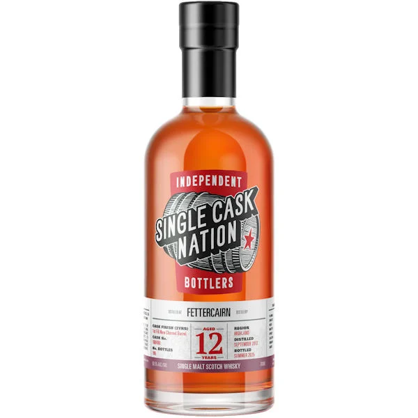 Single Cask Nation Fettercairn 12 Year Old Highland Single Malt Scotch 700ml
