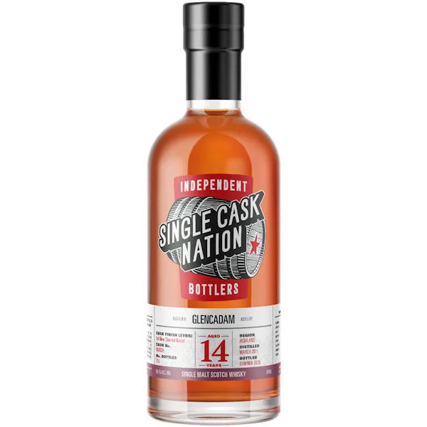 Single Cask Nation Glencadam 14 Year Old Highland Single Malt Scotch 700ml
