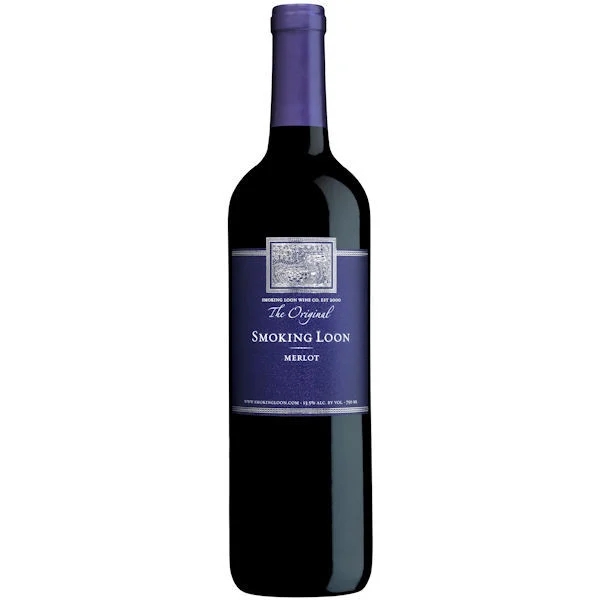 12 Bottle Case Smoking Loon The Original California Merlot w/ Shipping Included