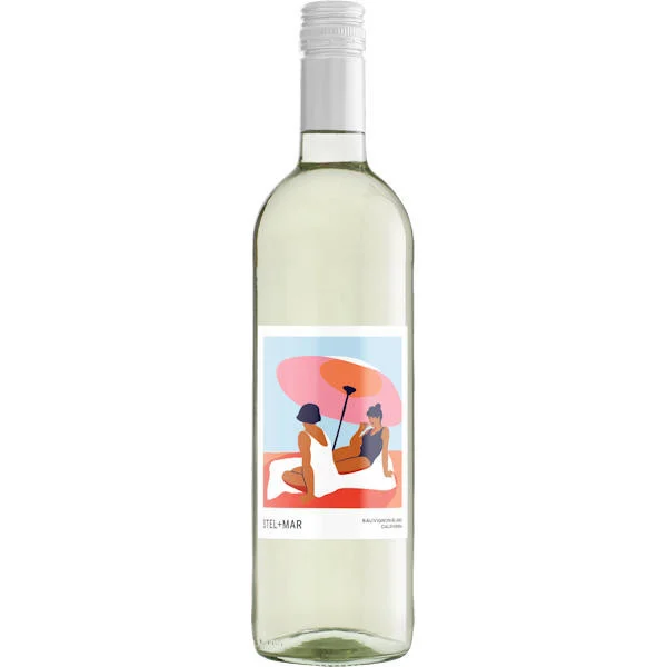 12 Bottle Case Stel+Mar California Sauvignon Blanc NV w/ Shipping Included
