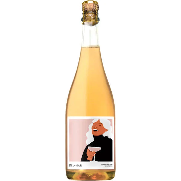 12 Bottle Case Stel+Mar California Sparkling Rose NV w/ Shipping Included