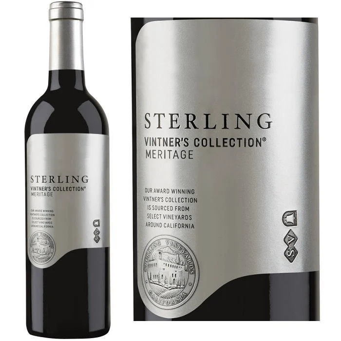 12 Bottle Case Sterling Vintner's Collection California Meritage Red Blend w/ Shipping Included