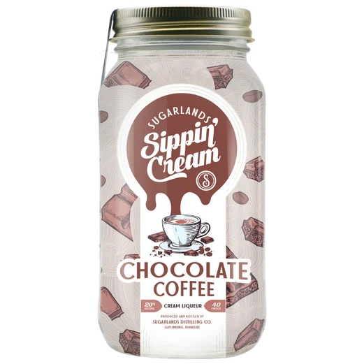 Sugarlands Shine Dark Chocolate Coffee Cream Liqueur