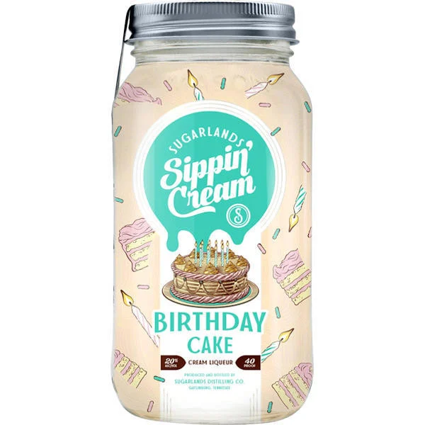 Sugarlands Birthday Cake Sippin' Cream Liqueur 750ml