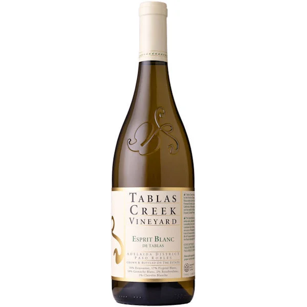 12 Bottle Case Tablas Creek Paso Robles Esprit de Tablas Blanc 2022 Rated 94WE EDITORS CHOICE w/ Shipping Included