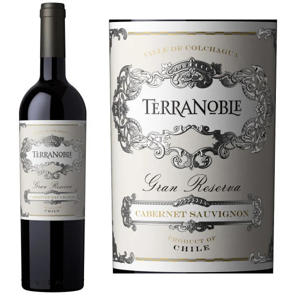 12 Bottle Case TerraNoble Gran Reserva Colchagua Cabernet 2021 (Chile) w/ Shipping Included
