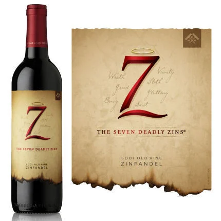 12 Bottle Case Seven Deadly Zins Lodi Zinfandel w/ Shipping Included