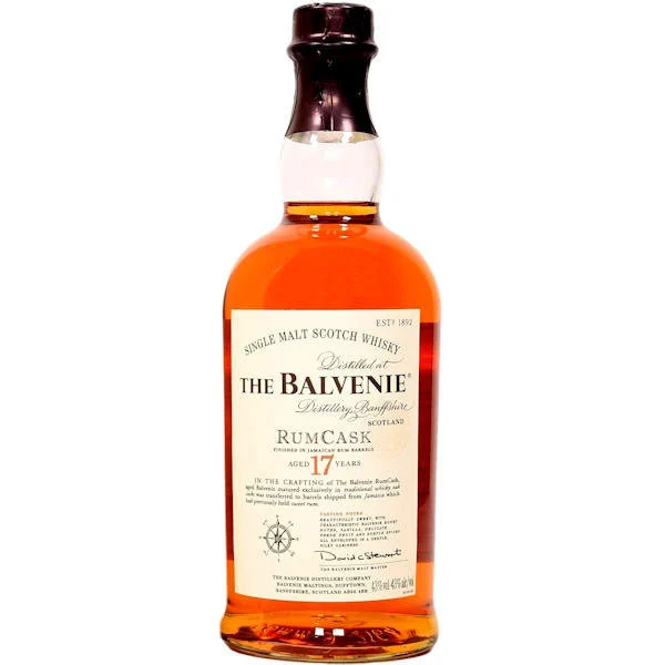 The Balvenie 17 Year Old Rum Cask Single Malt Scotch 750ml