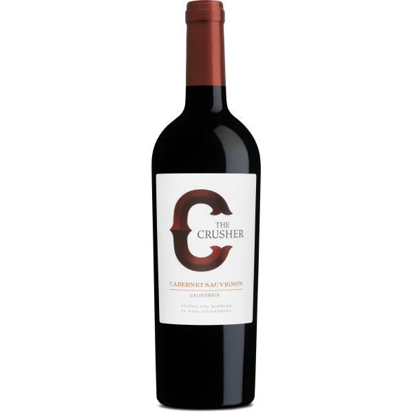 12 Bottle Case The Crusher California Cabernet 2022 w/ Shipping Included