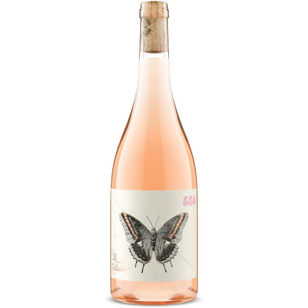 12 Bottle Case The Fableist 556 The Butterfly And The Wasp Central Coast Pinot Noir Rose 2024 w/ Shipping Included