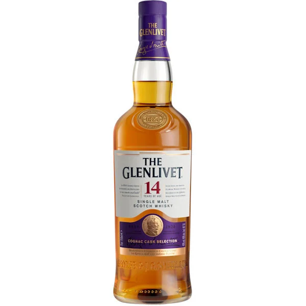 The Glenlivet 14 Year Old Cognac Cask Selection Single Malt Scotch 750ml