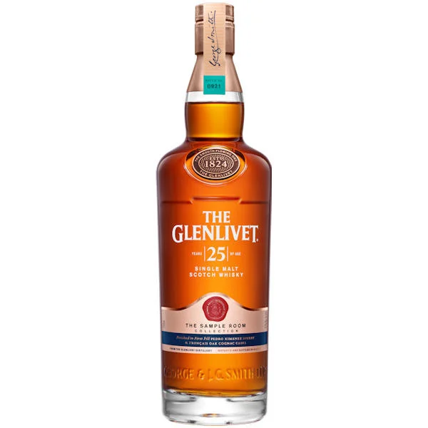 The Glenlivet XXV The Sample Room Speyside Single Malt Scotch 750ml