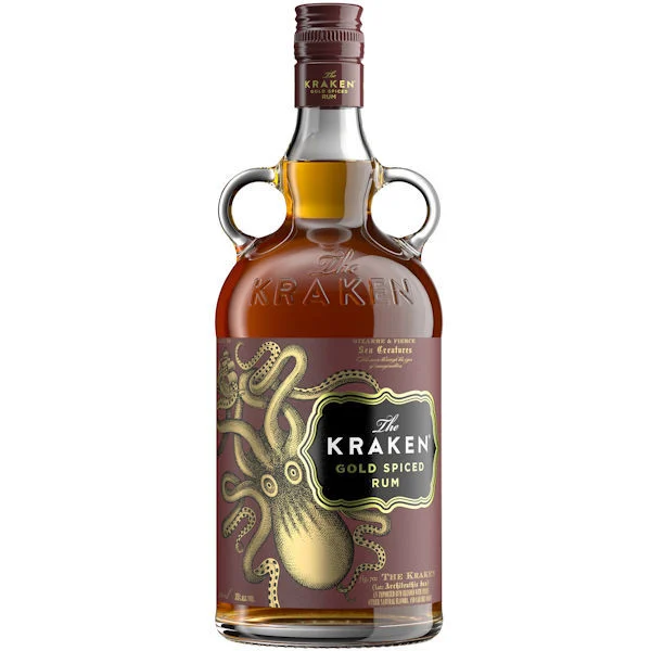 The Kraken Gold Spiced Caribbean Rum 750ml