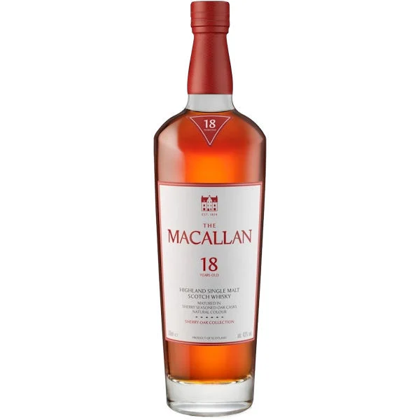 The Macallan 18 Year Old Sherry Cask Highland Single Malt Scotch 2026 750ml