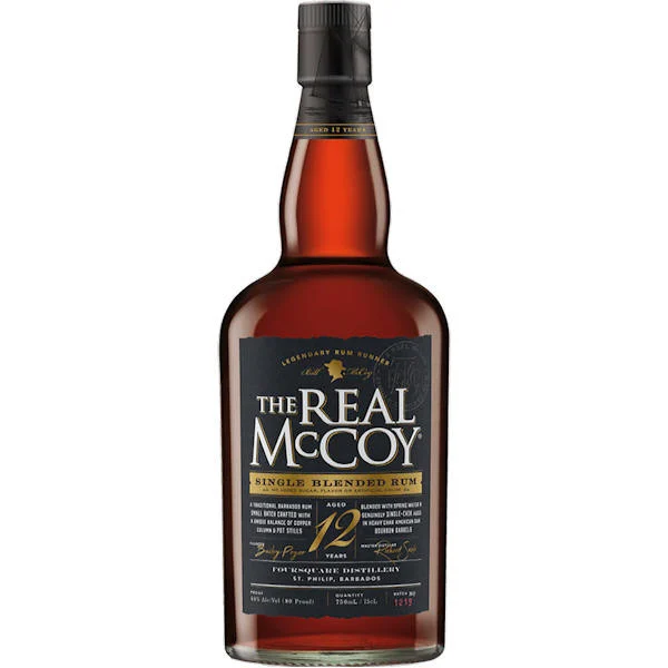 The Real McCoy 12 Year Old Barbados Rum 750ml