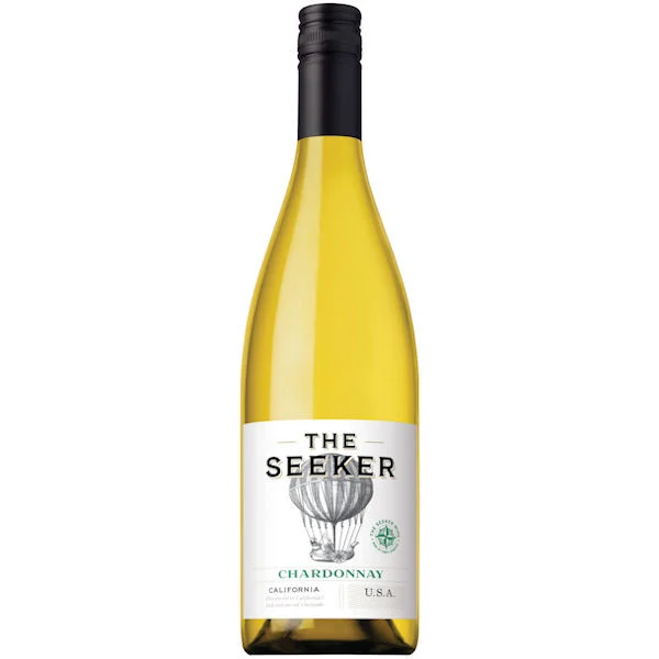 12 Bottle Case The Seeker California Chardonnay 2023 w/ Shipping Included