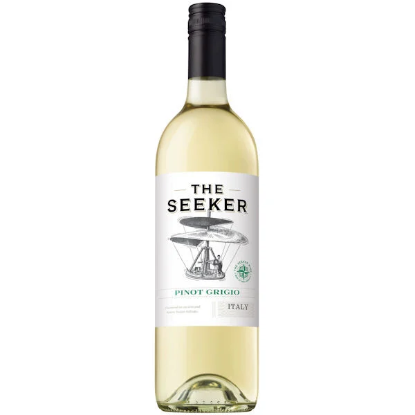 12 Bottle Case The Seeker Veneto Pinot Grigio IGT 2024 w/ Shipping Included