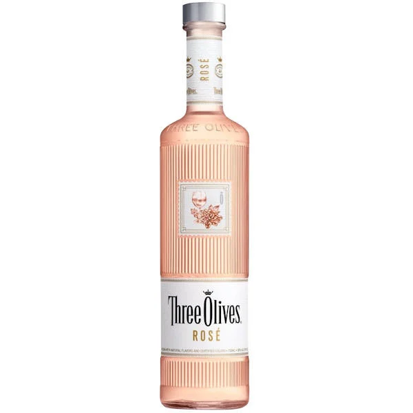 Three Olives Rose Vodka 750ml
