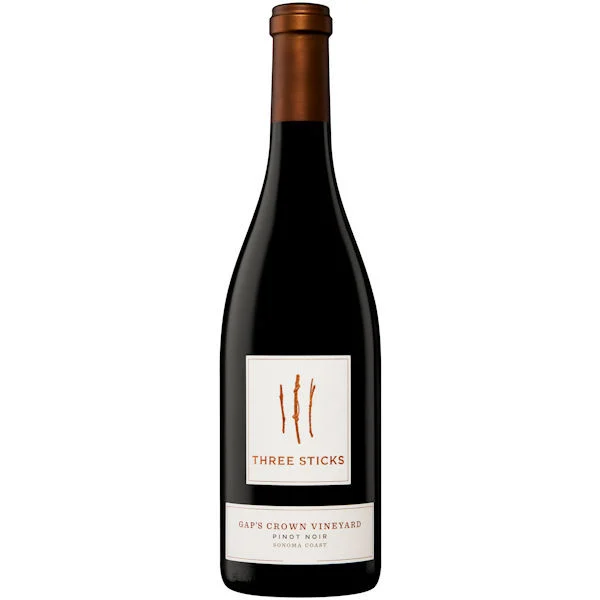 Three Sticks Gap's Crown Vineyard Sonoma Coast Pinot Noir 2023 Rated 96WE EDITORS CHOICE
