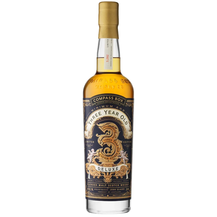 Compass Box 3 year Blended Malt Whisky 750mL