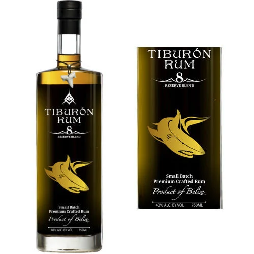 Tiburon Small Batch 8 Year Old Belize Rum 750ml