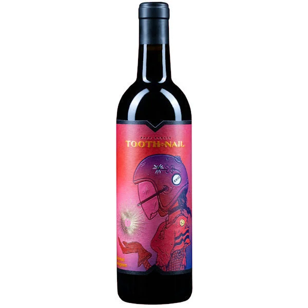 12 Bottle Case Tooth & Nail Paso Robles Cabernet 2022 w/ Shipping Included