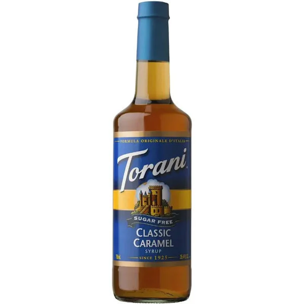 Torani Sugar Free Classic Caramel Syrup 750ml