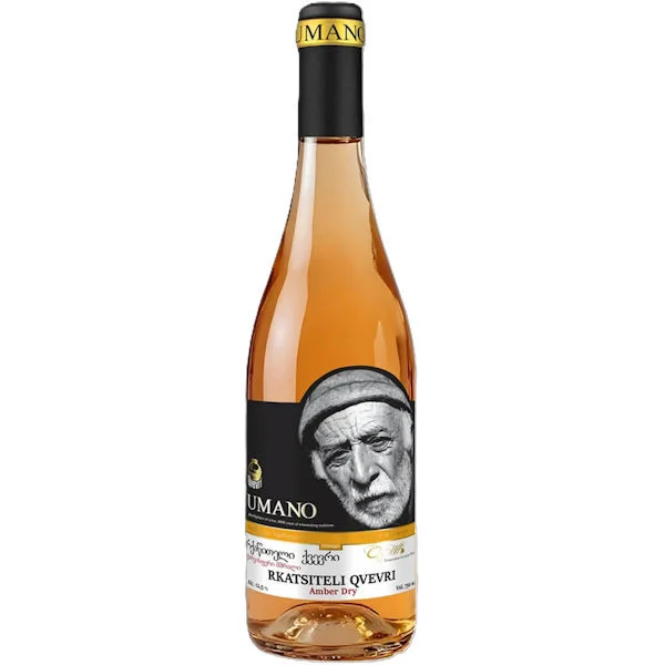 Umano Rkatsiteli Qvevri Amber Dry Wine 2022 (Georgia)