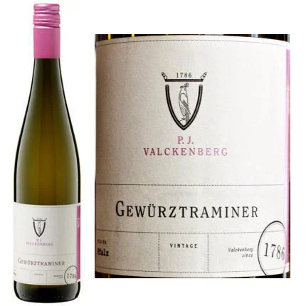 12 Bottle Case Valckenberg Pflaz Gewurztraminer QbA 2021 (Germany) w/ Shipping Included