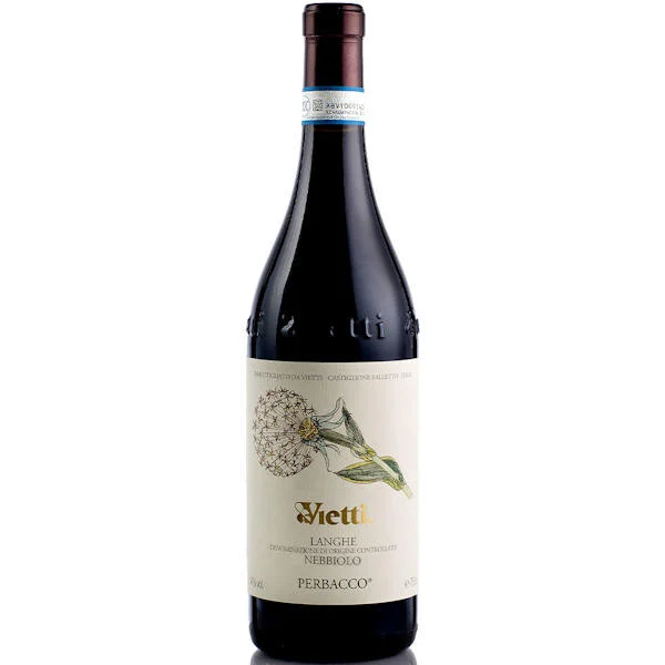 Vietti Perbacco Langhe Nebbiolo DOC 2022 Rated 93WA