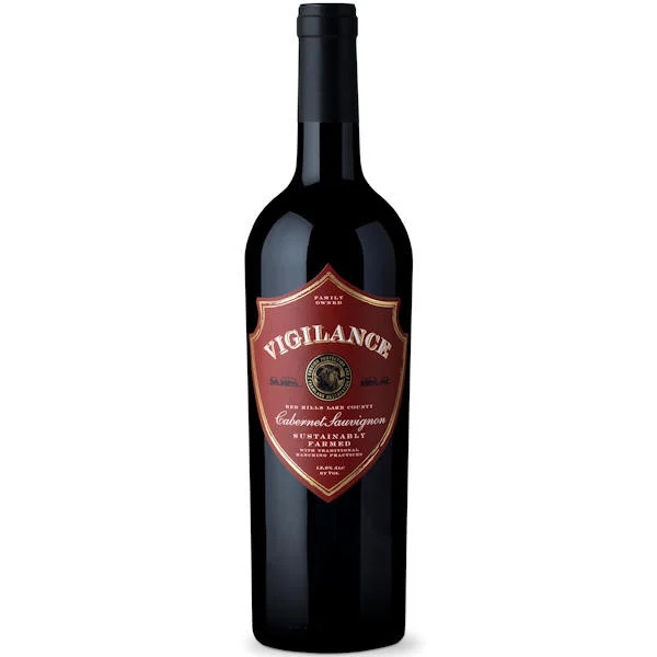 12 Bottle Case Vigilance Red Hills Lake County Cabernet 2020 w/ Shipping Included