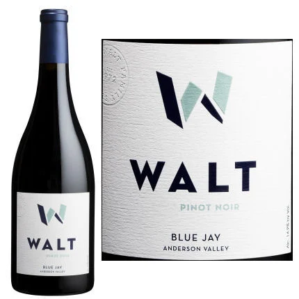 6 Bottle Case Walt Blue Jay Anderson Valley Pinot Noir 2023 Rated 92VM w/ Shipping Included