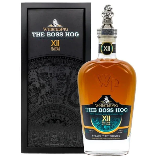 WhistlePig The Boss Hog XII Feather & Flame Straight Rye Whiskey 750ml