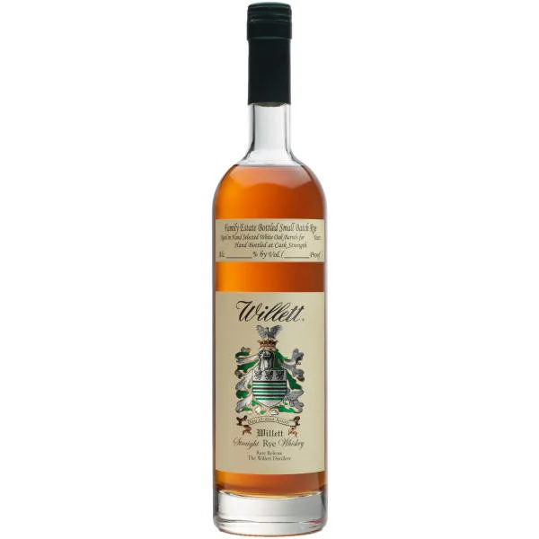 Willett Family Estate 11 Year Old Single Barrel Straight Rye Whiskey ' Rye Here Rye Now" 120.2 Proof 750ml