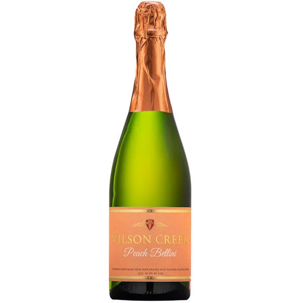 12 Bottle Case Wilson Creek Peach Bellini NV w/ Shipping Included
