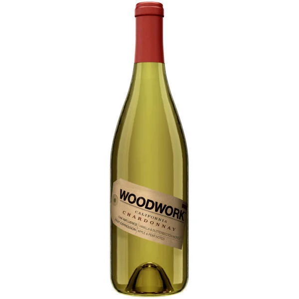 12 Bottle Case Woodwork California Chardonnay 2018 w/ Shipping Included
