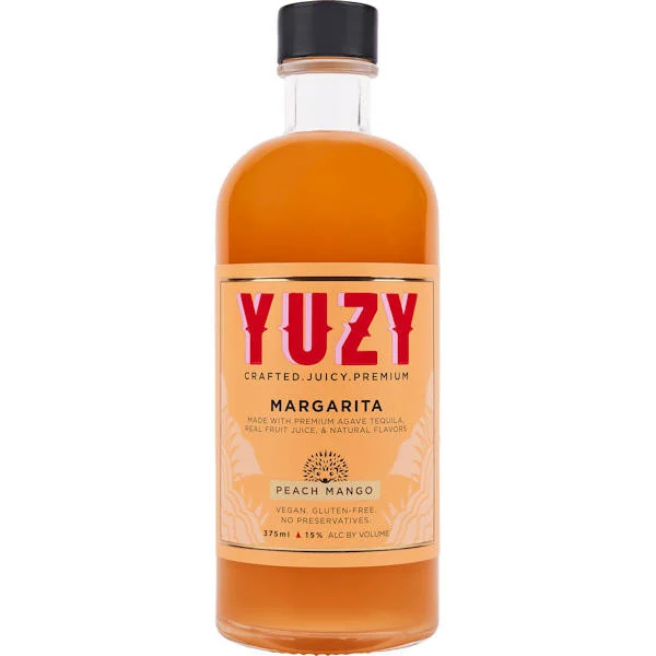 Yuzy Margarita Peach Mango Ready To Drink Cocktail 375ml